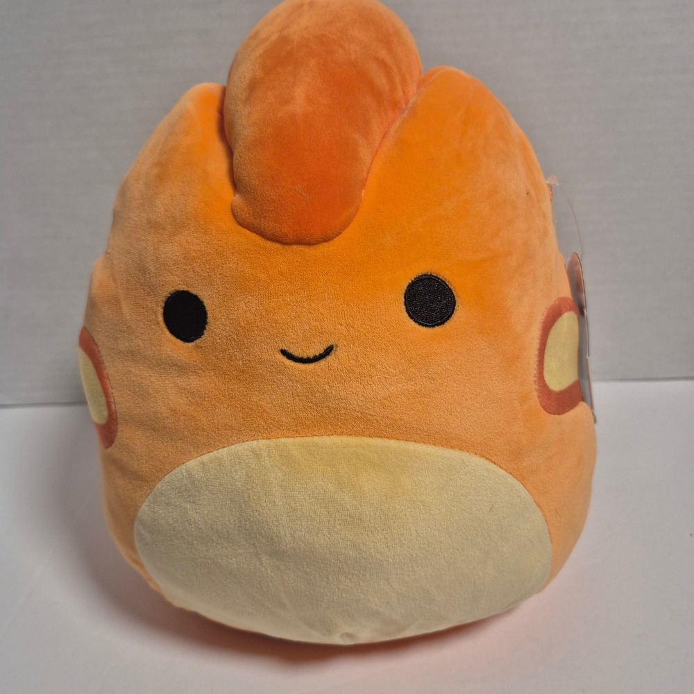 Squishmallows Nicelle Dinosaur Plush 12 Inch Orange New NWT Kellytoy 2023